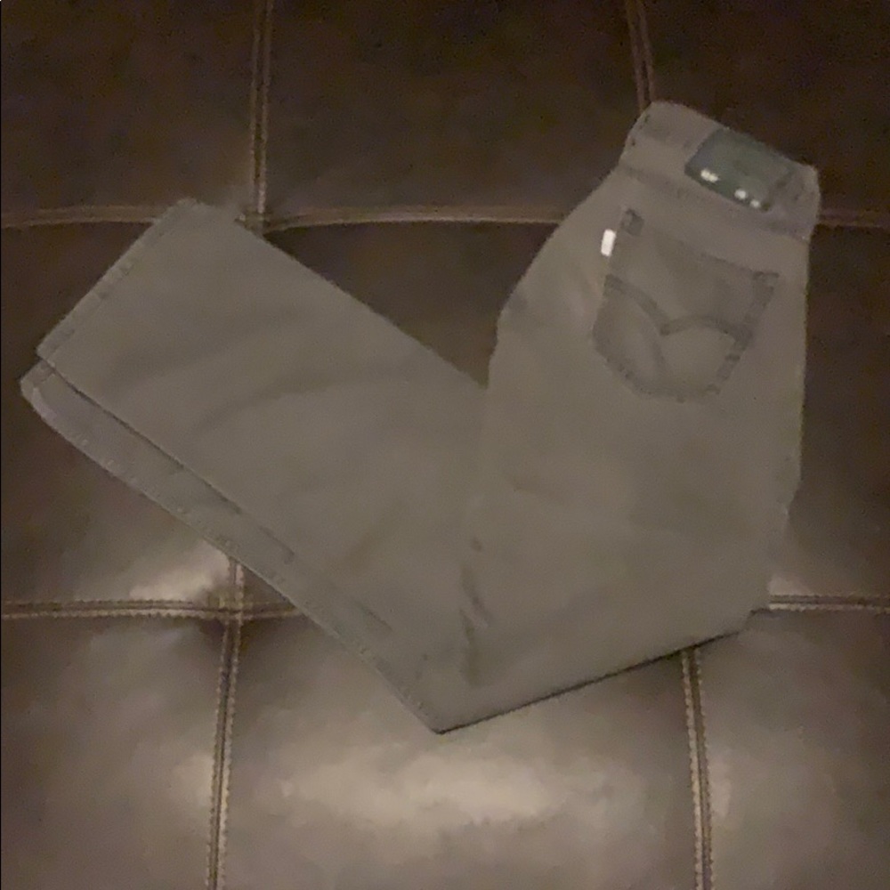 Levi’s 514 white tab jeans grey strait fit 29X32
